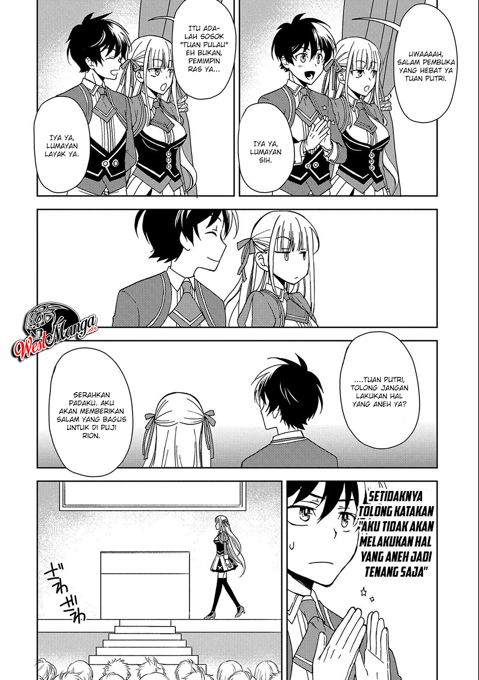 Ningen Dakedo Maougun Shitennou Ni Sodaterareta Ore Wa, Maou No Musume Ni Aisare Shihai Zokusei No K Chapter 01.2 Gambar 23
